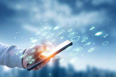 移動(dòng)互聯(lián)網(wǎng)金融與社交圖片素材的融合 物聯(lián)網(wǎng)技術(shù)研發(fā)的視覺(jué)表達(dá)